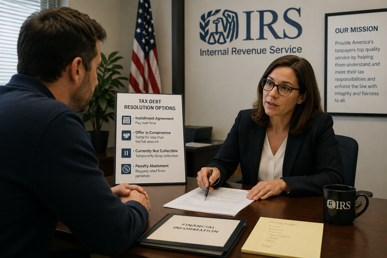 The Complexity of Negotiating With the IRS on Tax Debt